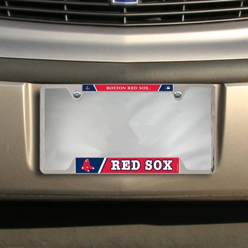 Boston Red Sox WinCraft Metal License Plate Frame: $19.99 Boston Red Sox WinCraft Metal License Plate Frame: $19.99