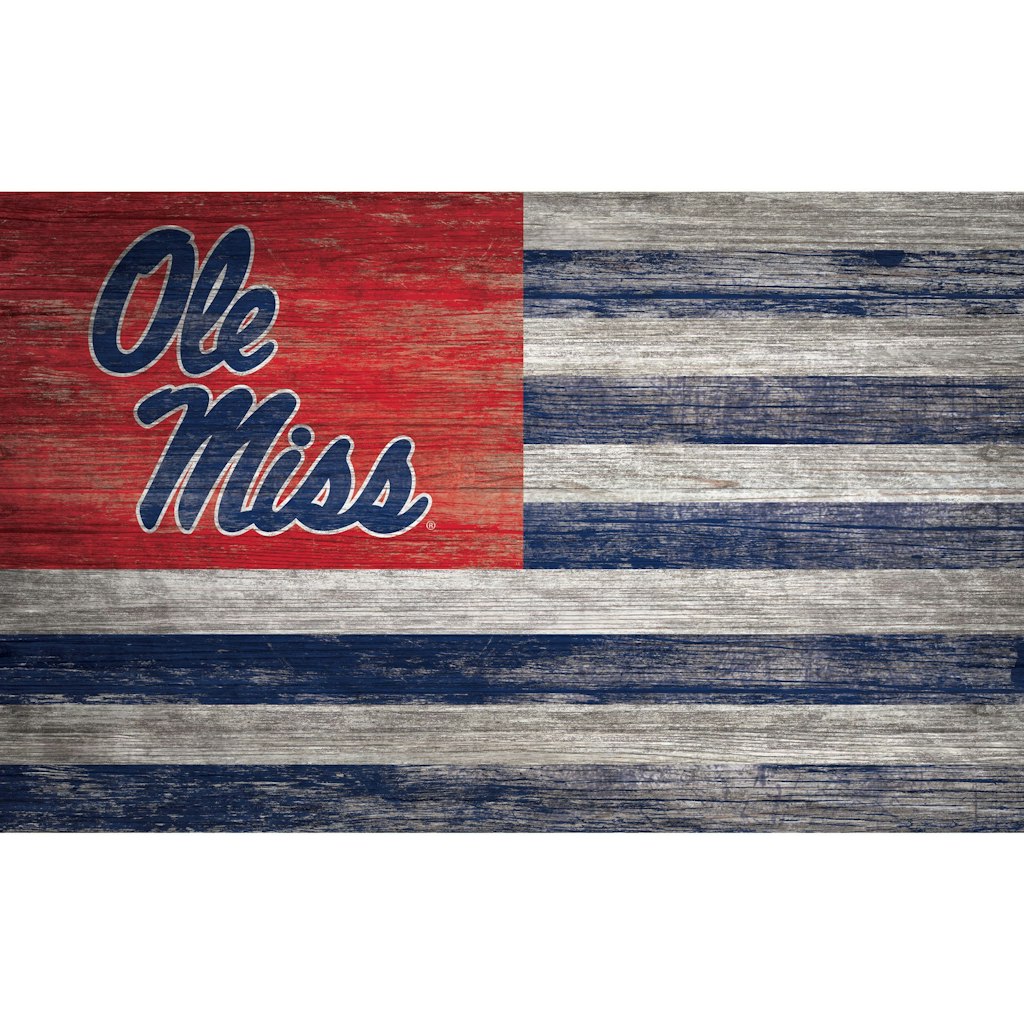 Ole Miss Rebels 11x19-Inch Flag Sign: $44.99 Ole Miss Rebels 11x19-Inch Flag Sign: $44.99
