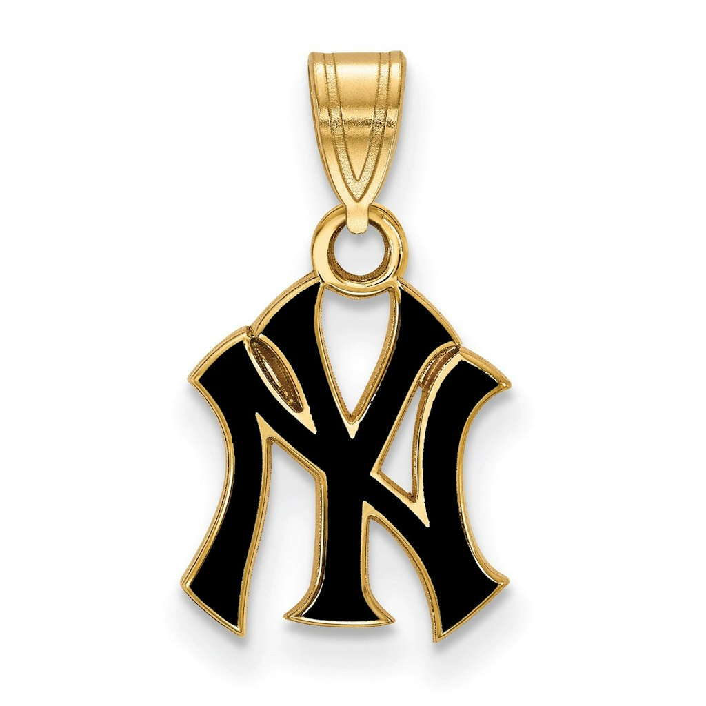 Women's New York Yankees Gold-Plated Enamel Pendant: $99.99 Women's New York Yankees Gold-Plated Enamel Pendant: $99.99