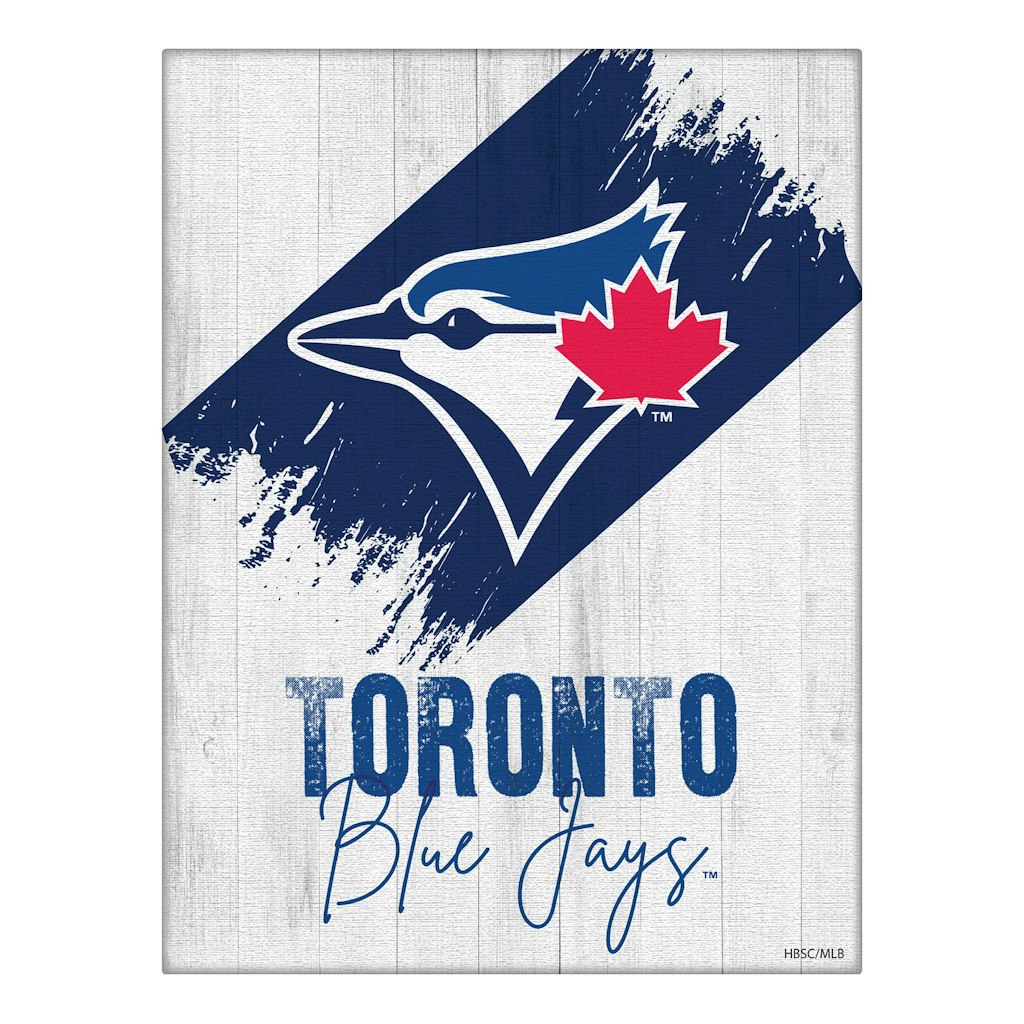Toronto Blue Jays 24" x 32" Canvas Wall Art: $129.99 Toronto Blue Jays 24" x 32" Canvas Wall Art: $129.99