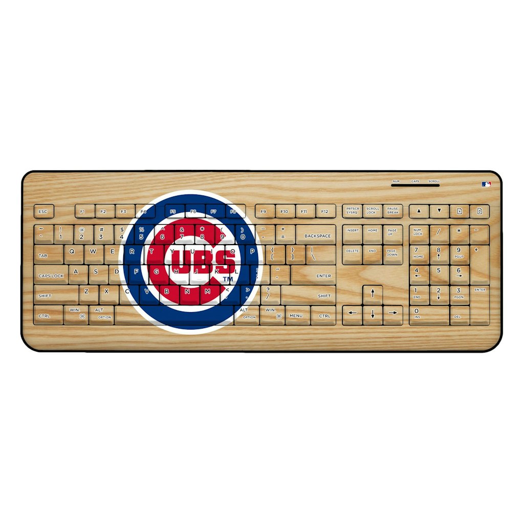 Chicago Cubs Wireless USB Keyboard: $89.99 Chicago Cubs Wireless USB Keyboard: $89.99
