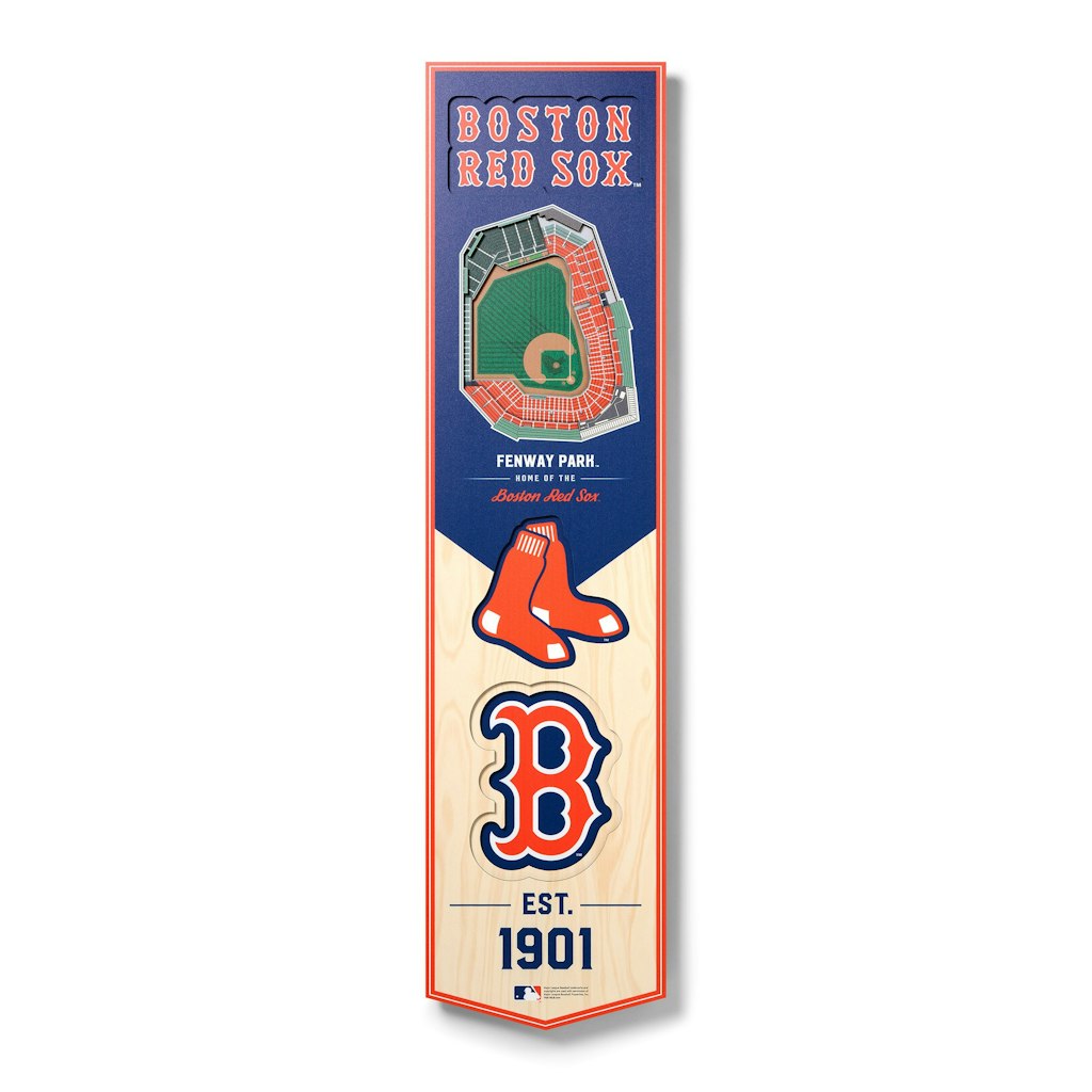 Boston Red Sox 8" x 32" 3D StadiumView Banner: $74.99 Boston Red Sox 8" x 32" 3D StadiumView Banner: $74.99