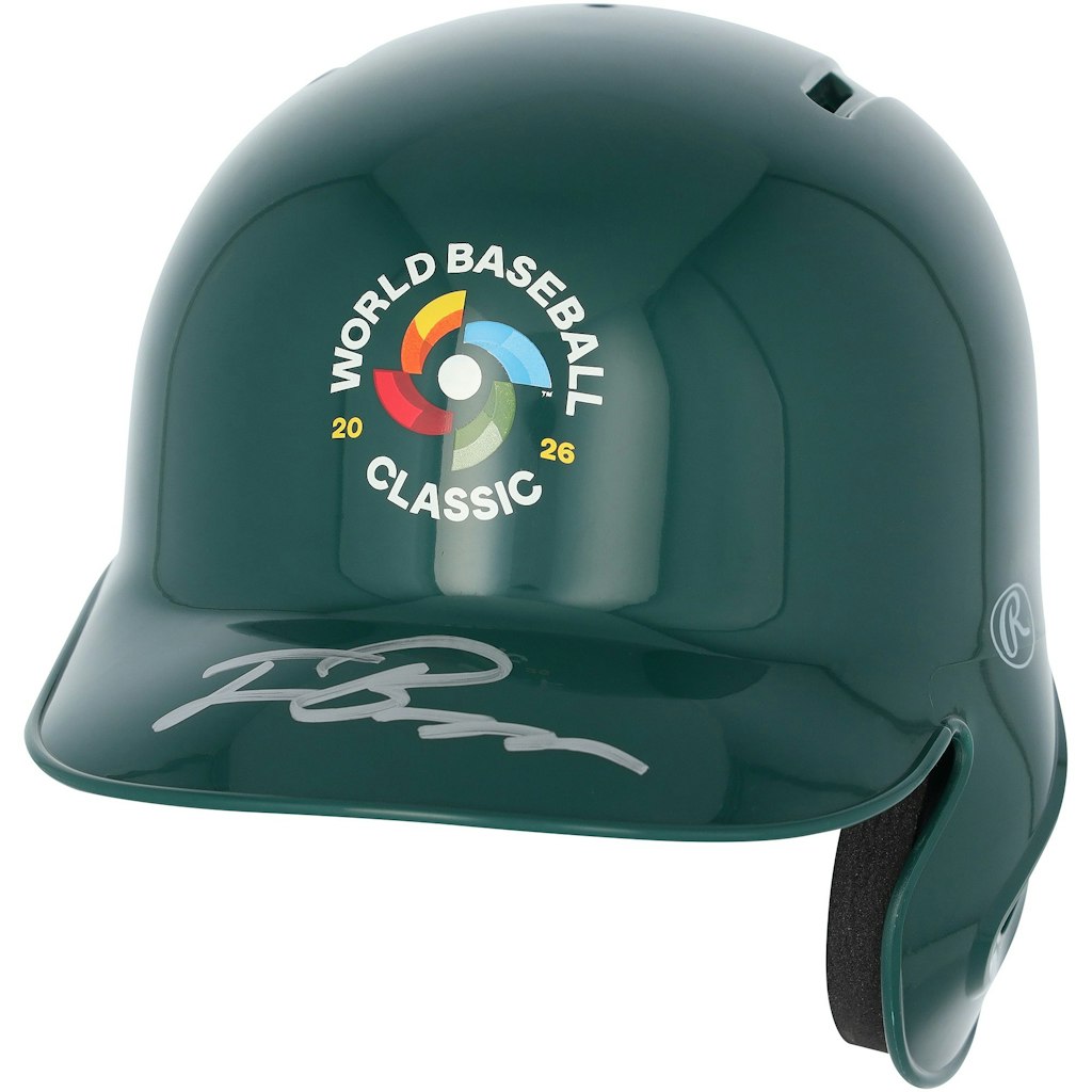 Travis Bazzana Autographed 2026 World Baseball Classic Mini Batting Helmet: $169.99 Travis Bazzana Autographed 2026 World Baseball Classic Mini Batting Helmet: $169.99