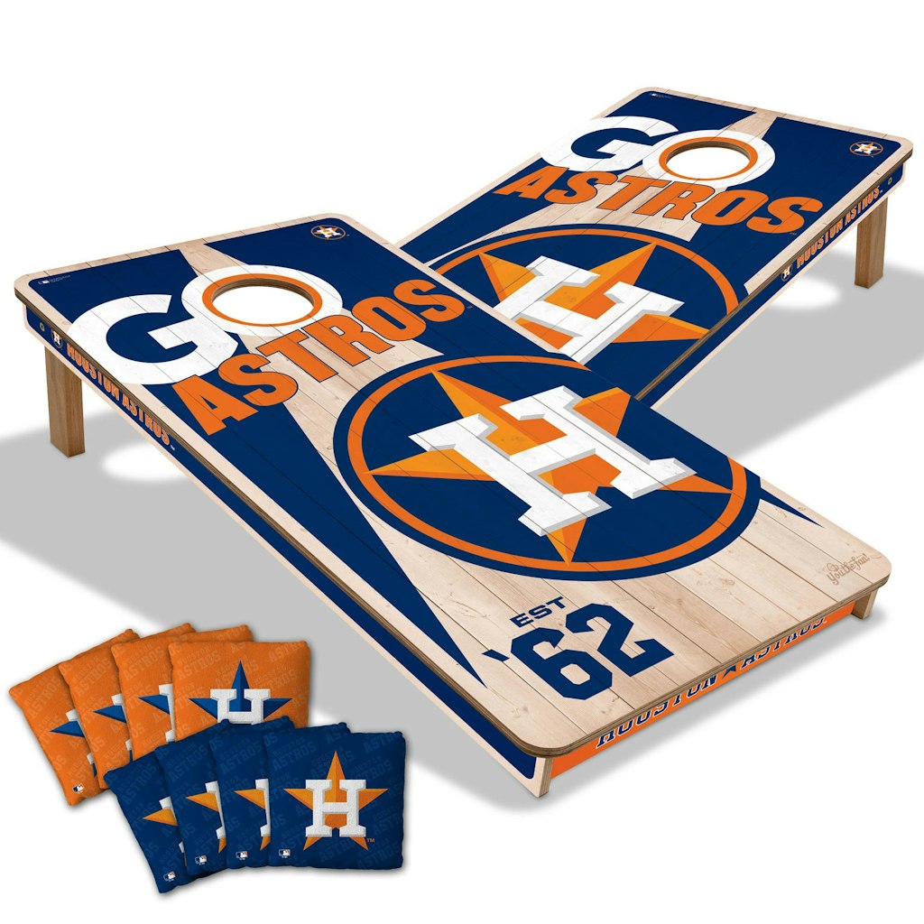 IDNA Houston Astros 2' x 4' Cornhole Game Set: $299.99 IDNA Houston Astros 2' x 4' Cornhole Game Set: $299.99