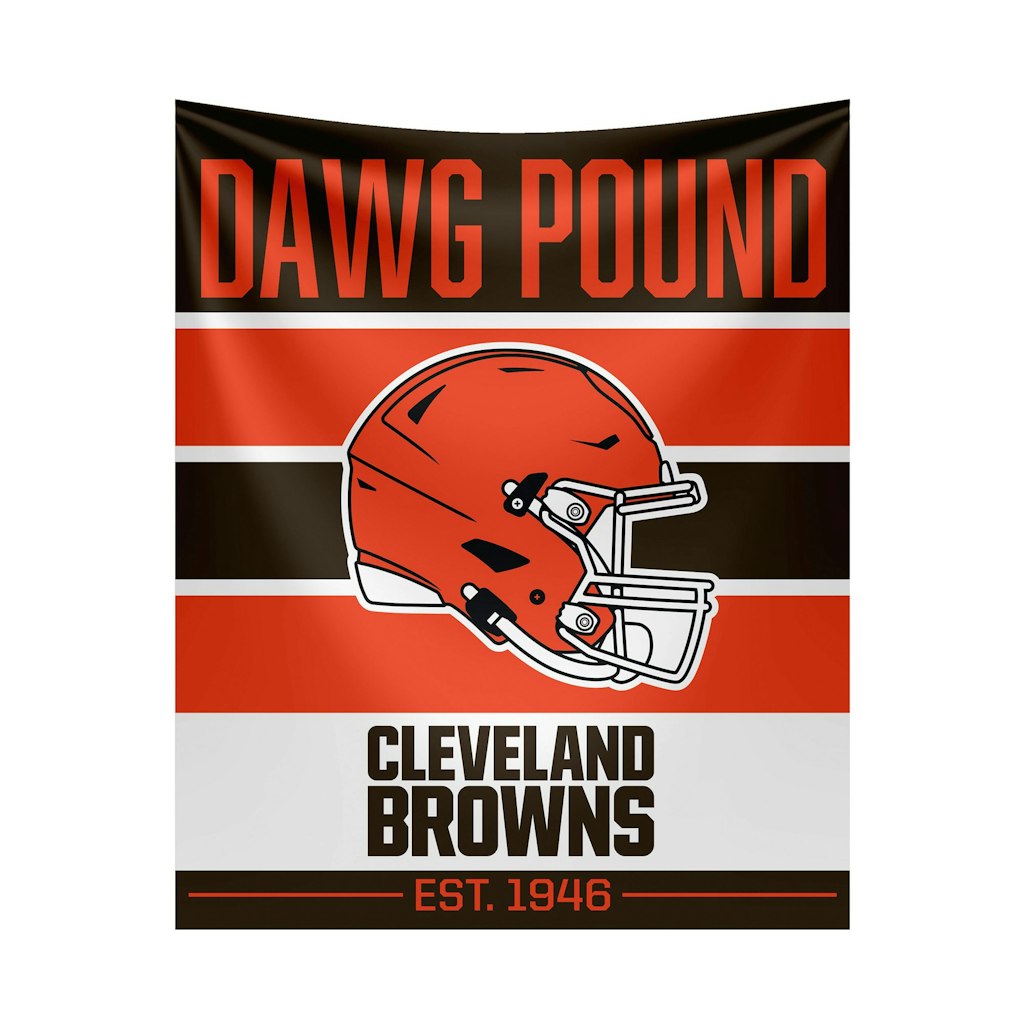 Imperial 51" x 60" Cleveland Browns Established Date Tapestry: $59.99 Imperial 51" x 60" Cleveland Browns Established Date Tapestry: $59.99