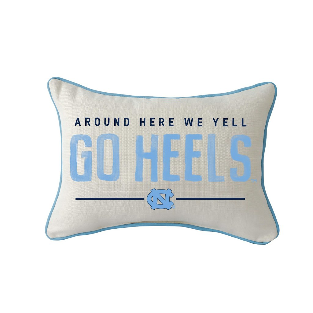 Little Birdie North Carolina Tar Heels Piped Pillow: $39.99 Little Birdie North Carolina Tar Heels Piped Pillow: $39.99