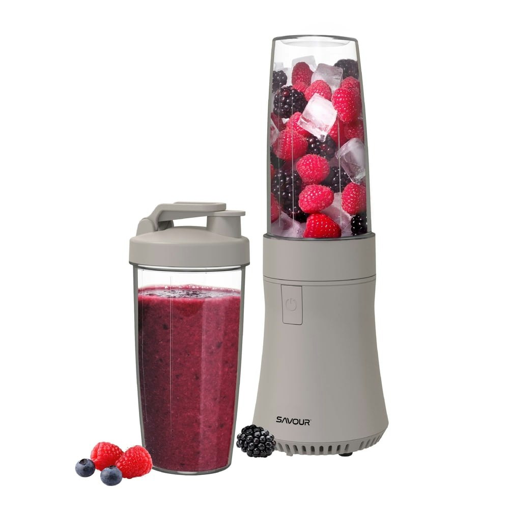 Savour by Tzumi 300W 18-oz. Mini Smoothie Blender: $23.99 Savour by Tzumi 300W 18-oz. Mini Smoothie Blender: $23.99
