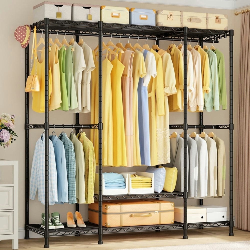 Ulif E3 Heavy Duty 58.4-inch Garment Rack and Closet Organizer: $92.99 Ulif E3 Heavy Duty 58.4-inch Garment Rack and Closet Organizer: $92.99