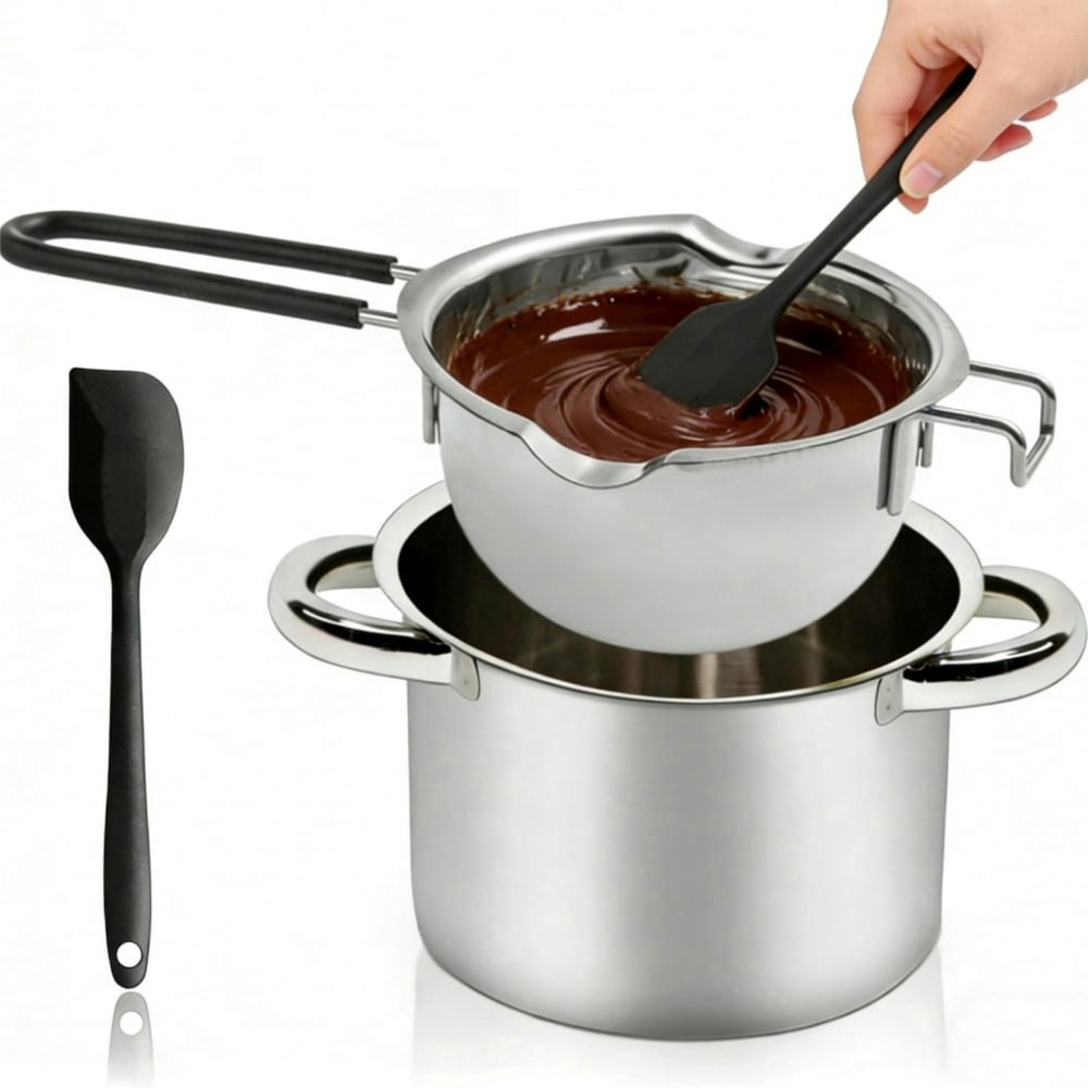 WYAJU 600ml Stainless Steel Double Boiler Pot Set: $19.59 WYAJU 600ml Stainless Steel Double Boiler Pot Set: $19.59