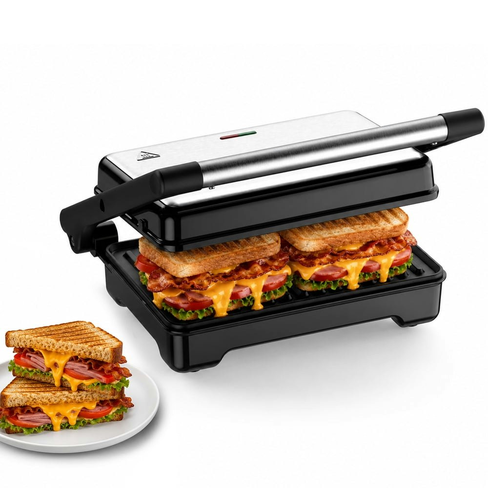 Ostba 1,200W Panini Press and Sandwich Maker: $29.97
