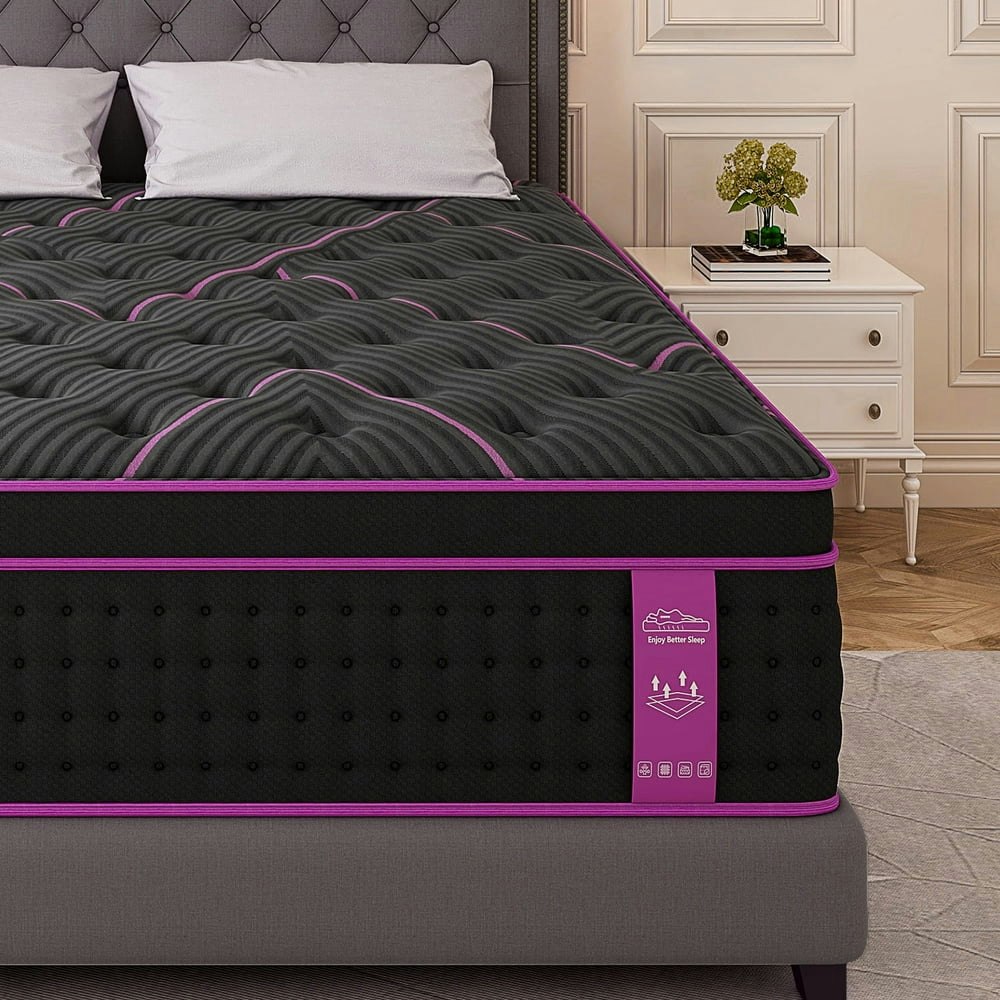 Skyhedon 14-inch Queen Hybrid Memory Foam Mattress: $219