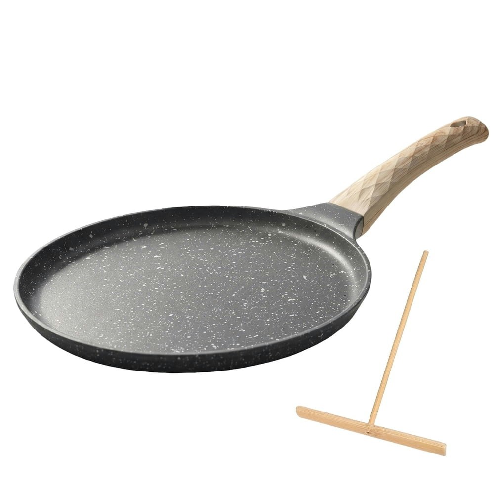 Qiyfddf 10-Inch Titanium Nonstick Crepe Pan: $19.69 Qiyfddf 10-Inch Titanium Nonstick Crepe Pan: $19.69