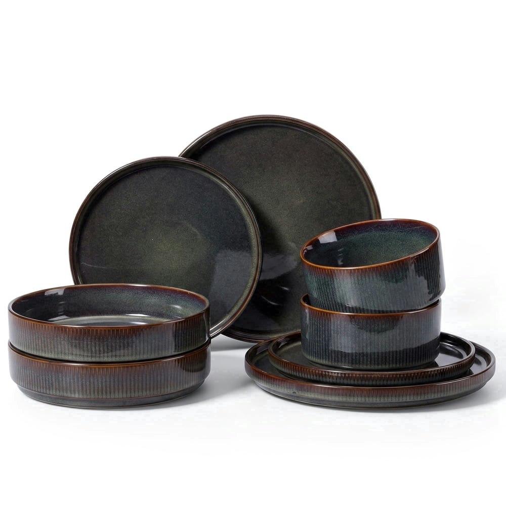 Onader 8-Piece Stoneware Dinnerware Set: $36.99