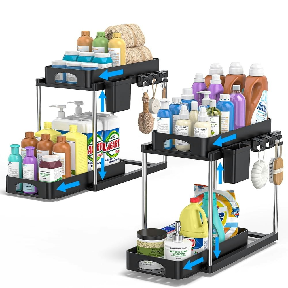 GPED Under Sink Organizer 2-Pack: $22.99 GPED Under Sink Organizer 2-Pack: $22.99