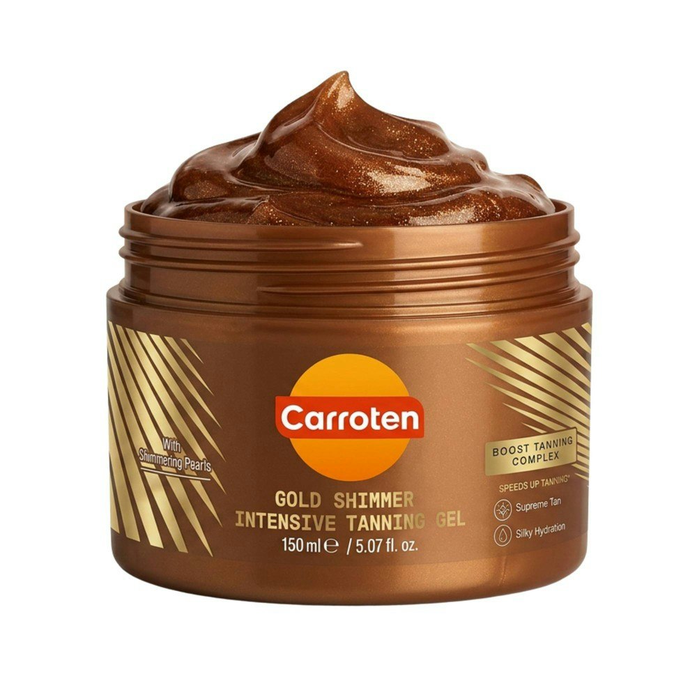 Carroten Gold Shimmer Intensive Tanning Gel 5.07oz: $31.99