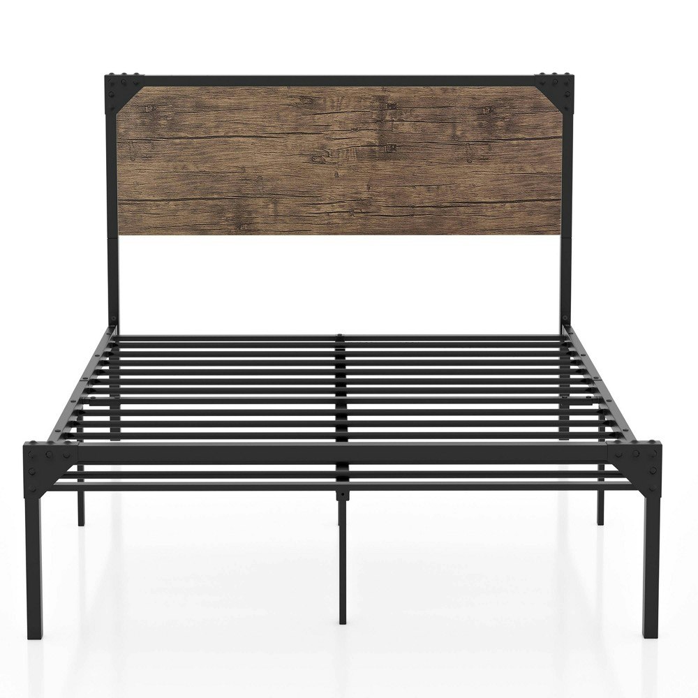 miBasics Margrit Two-Tone Platform Bed: $399.99 miBasics Margrit Two-Tone Platform Bed: $399.99