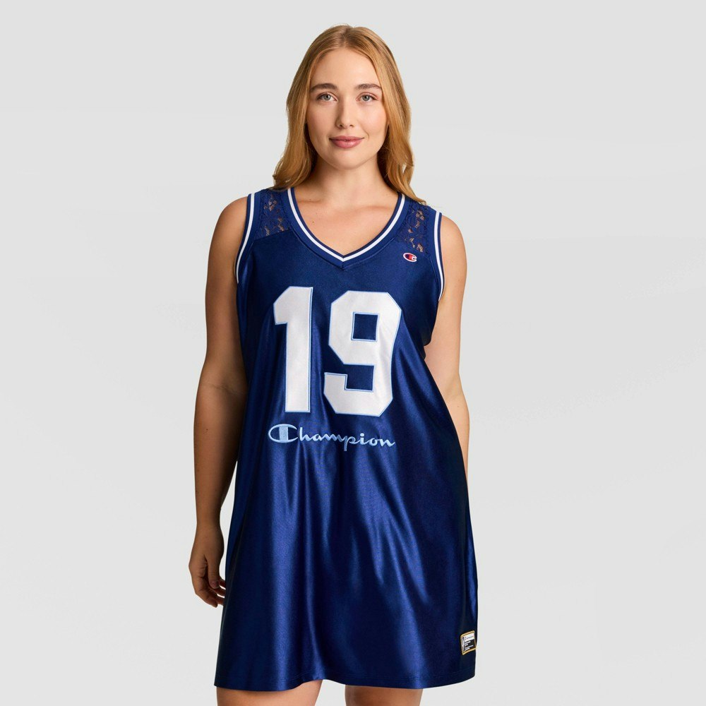 Champion Women's Three Pointer Jersey Mini Dress: $40