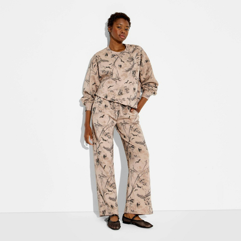Women's Woodsy Halloween Crewneck Sweatshirt: $25 Women's Woodsy Halloween Crewneck Sweatshirt: $25