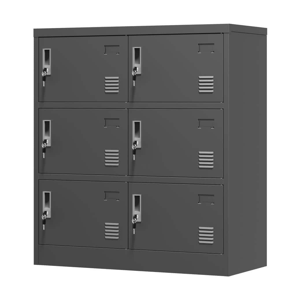 39.37-Inch 6-Door Metal Storage Cabinet: $279.84 39.37-Inch 6-Door Metal Storage Cabinet: $279.84
