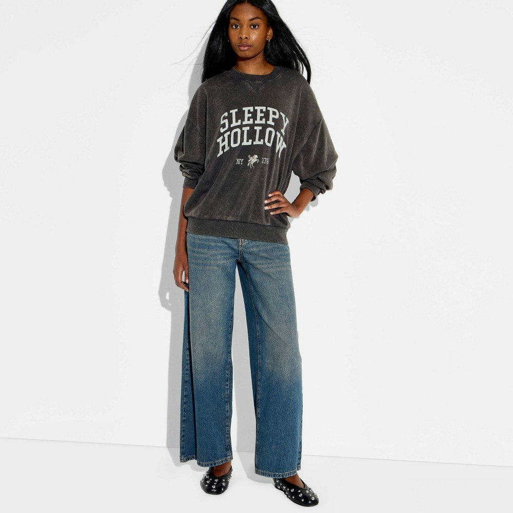 Women's Sleepy Hollow Graphic Crewneck Sweatshirt: $25 Women's Sleepy Hollow Graphic Crewneck Sweatshirt: $25