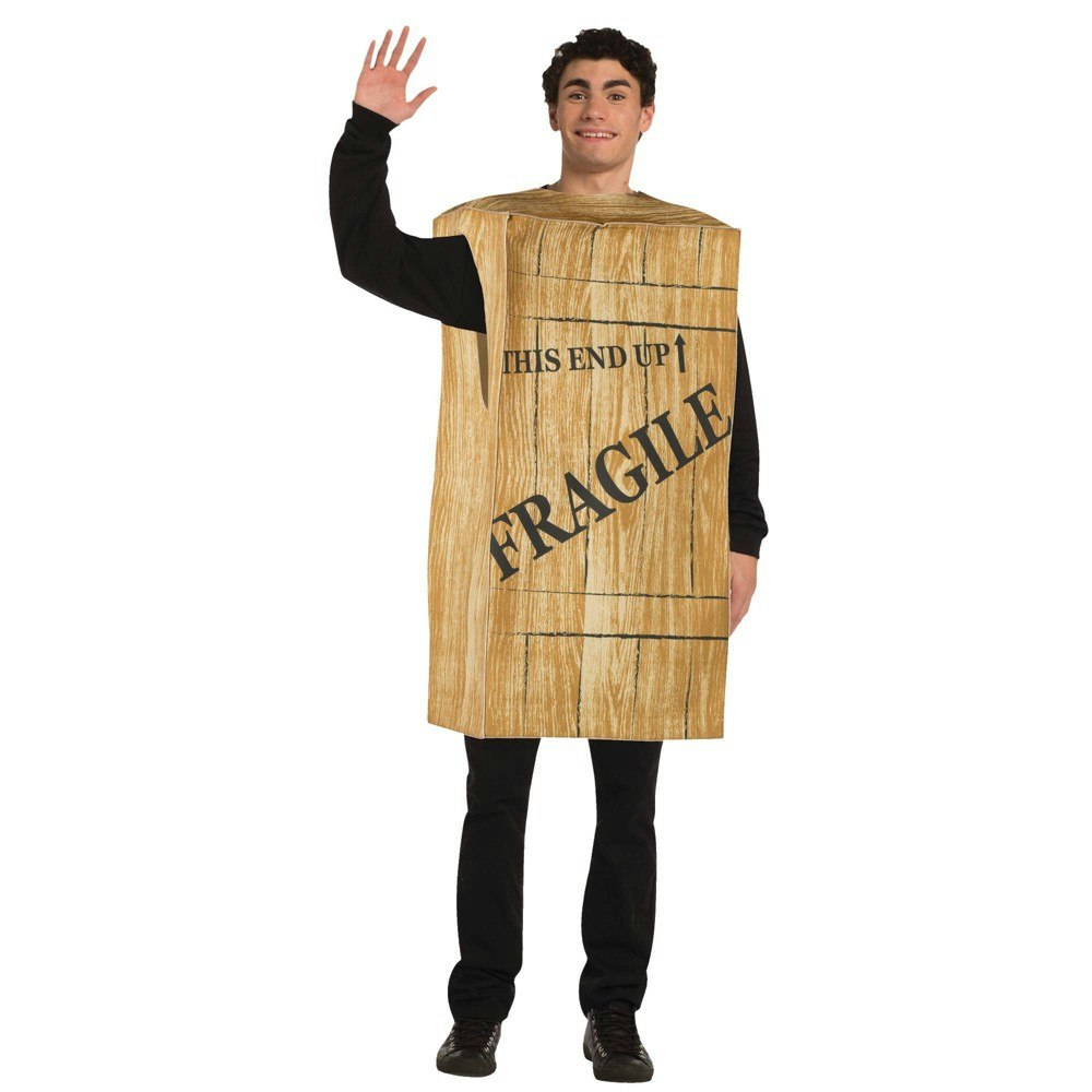 Imposta Adult Fragile Crate Costume Bodysuit: $58.99 Imposta Adult Fragile Crate Costume Bodysuit: $58.99