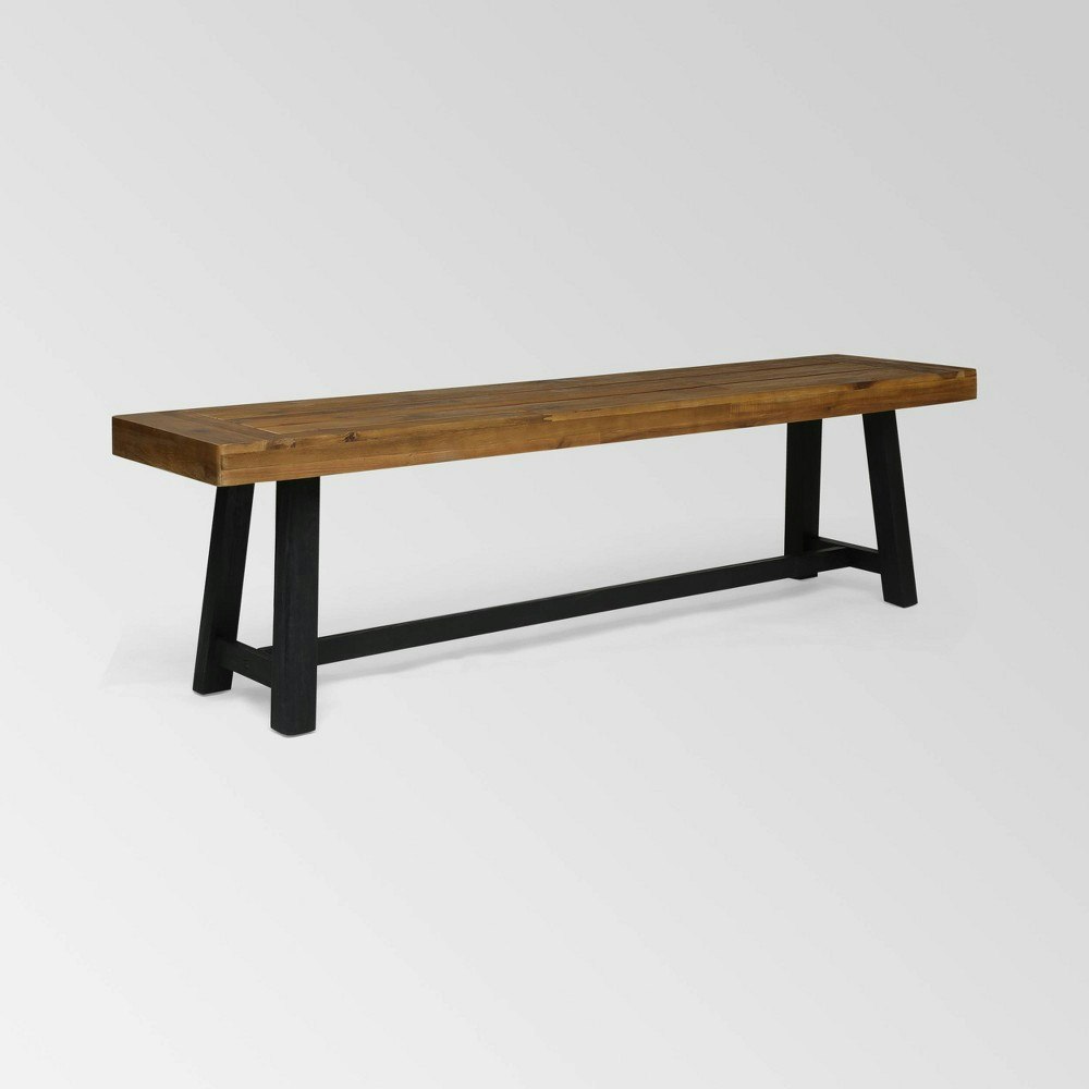 Raphael Acacia Wood Bench: $112.99 Raphael Acacia Wood Bench: $112.99