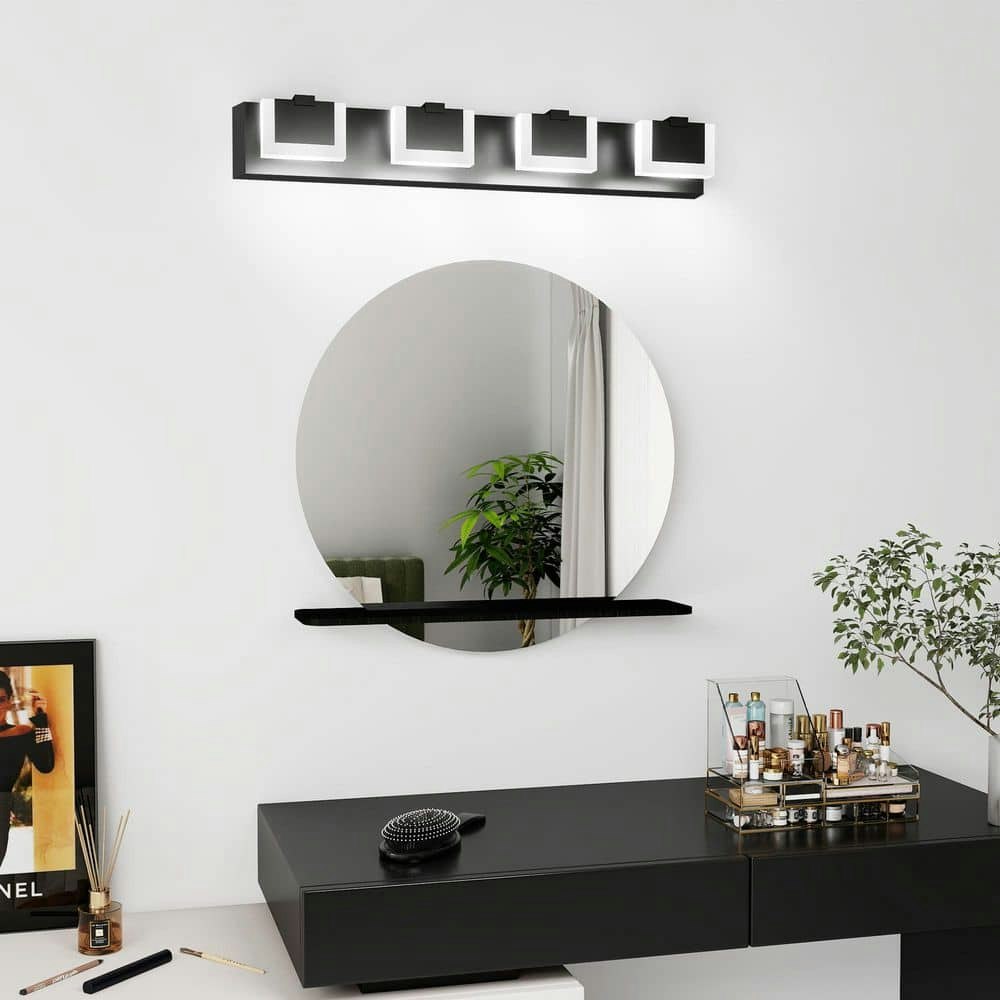 30-Inch 4-Light LED Vanity Wall Light: $75 30-Inch 4-Light LED Vanity Wall Light: $75
