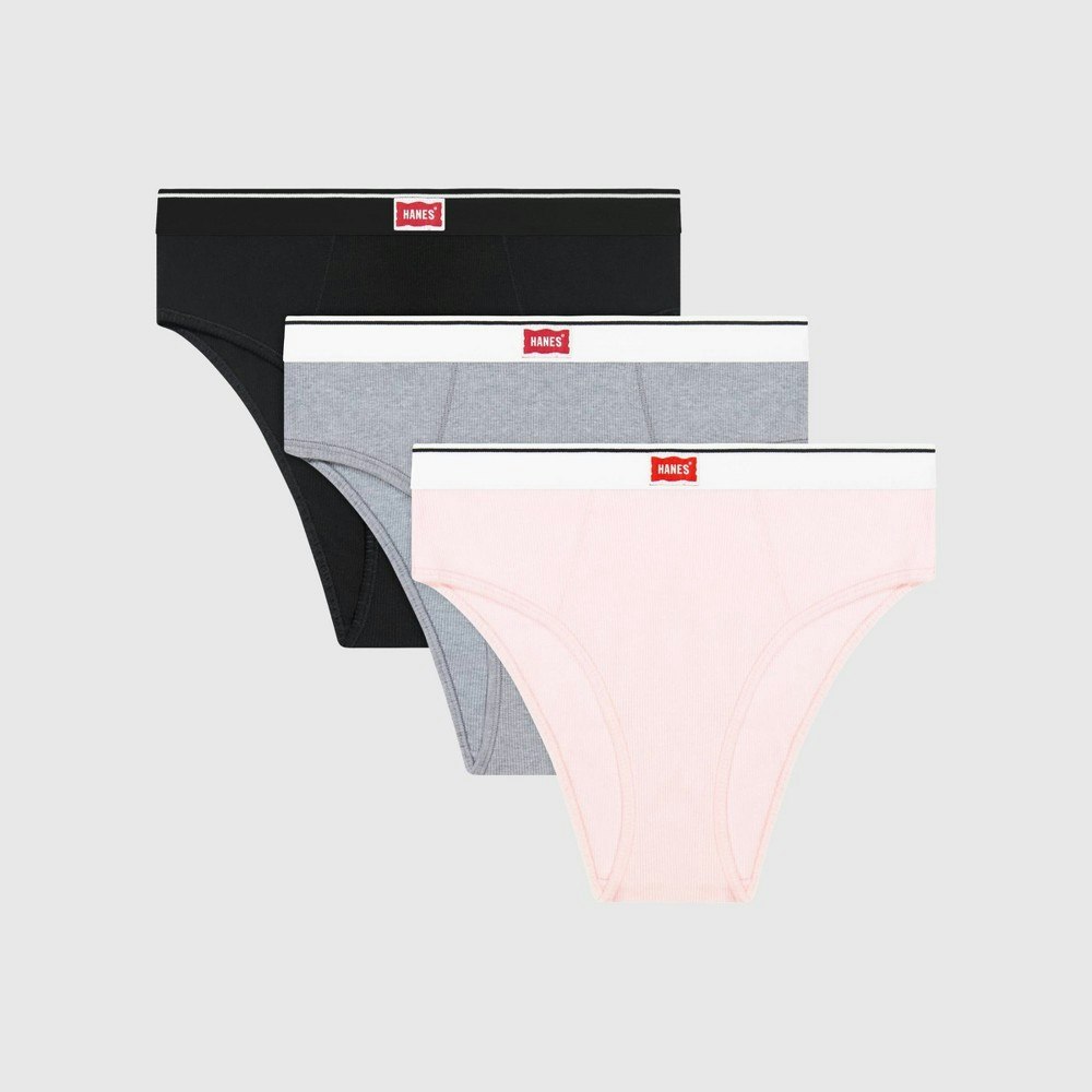 Hanes Women's Legends High Leg Bikini Underwear 3-Pack: $14.99