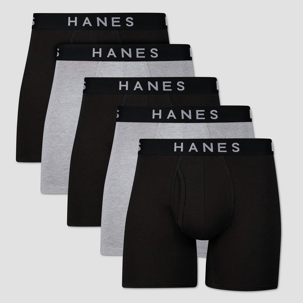 Hanes Premium Men's Boxer Briefs 5-Pack: $27 Hanes Premium Men's Boxer Briefs 5-Pack: $27