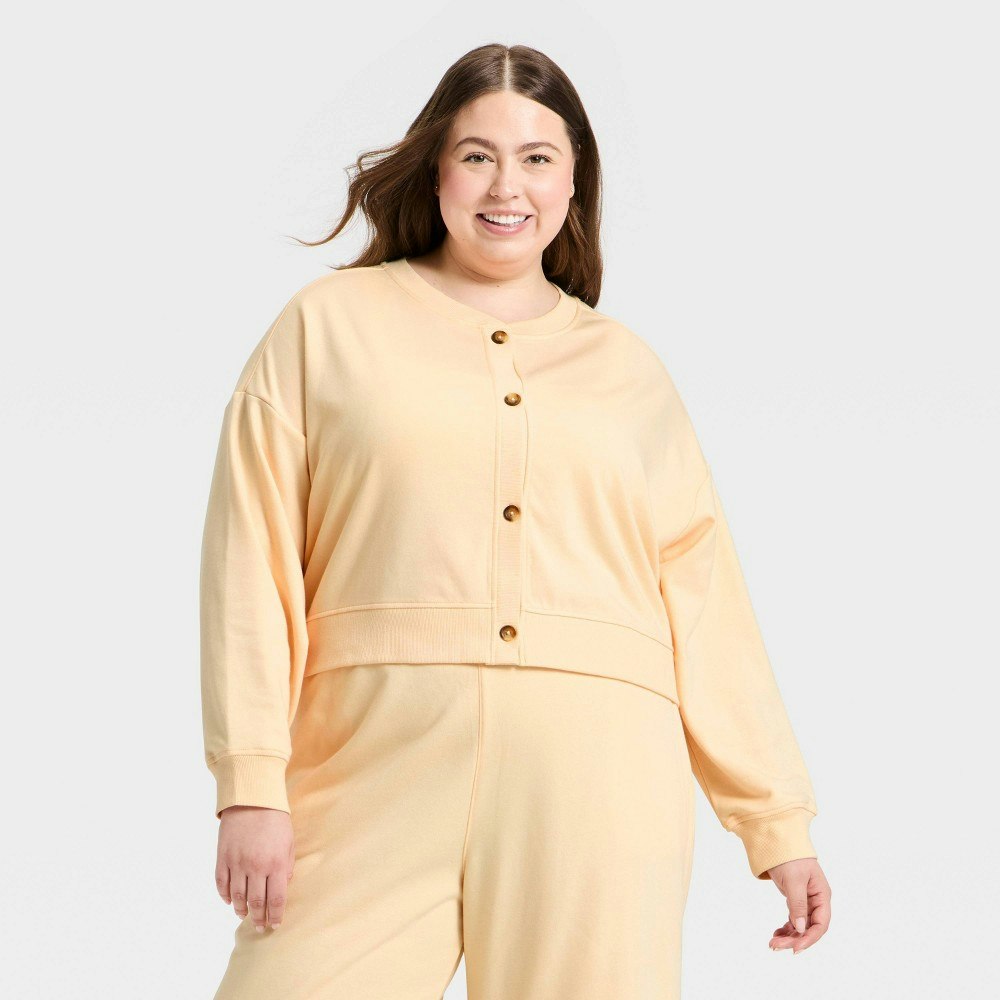 Auden Women's French Terry Cardigan: $19.25