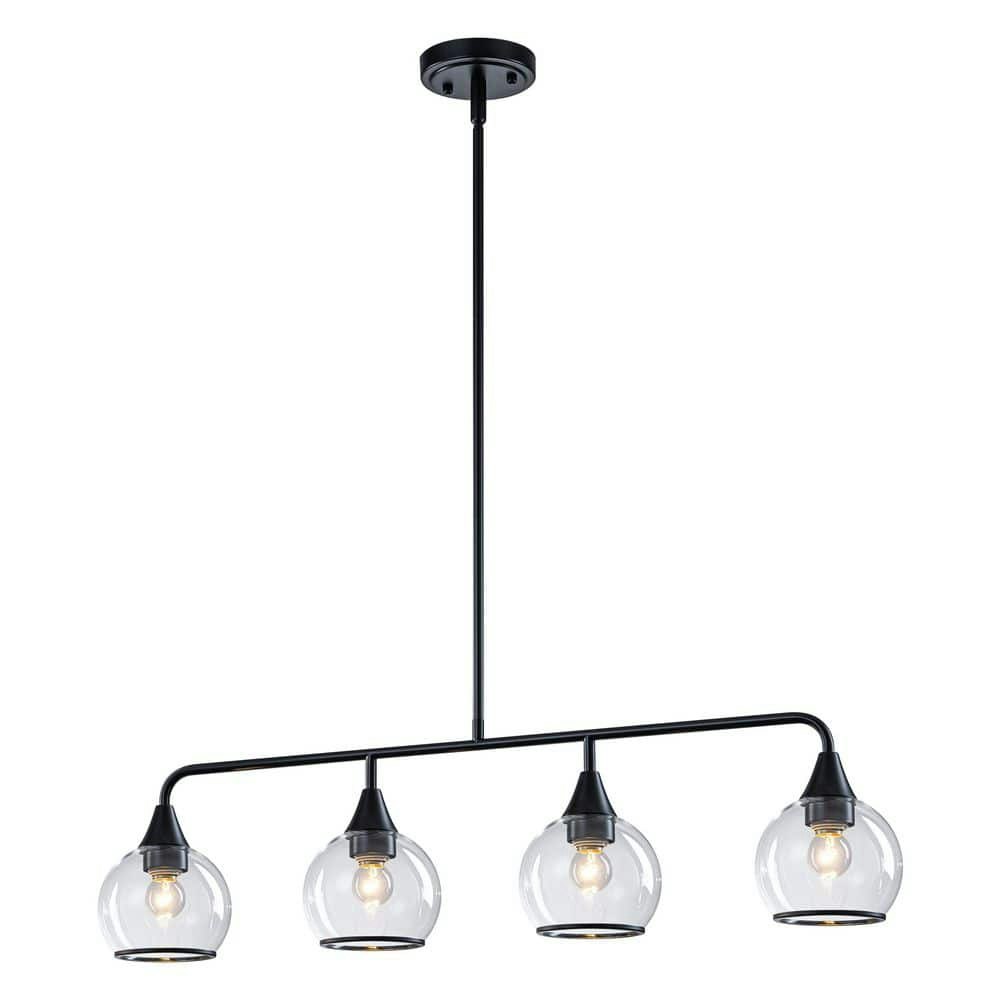 4-Light Adjustable Linear Pendant Light Fixture: $184.61 4-Light Adjustable Linear Pendant Light Fixture: $184.61