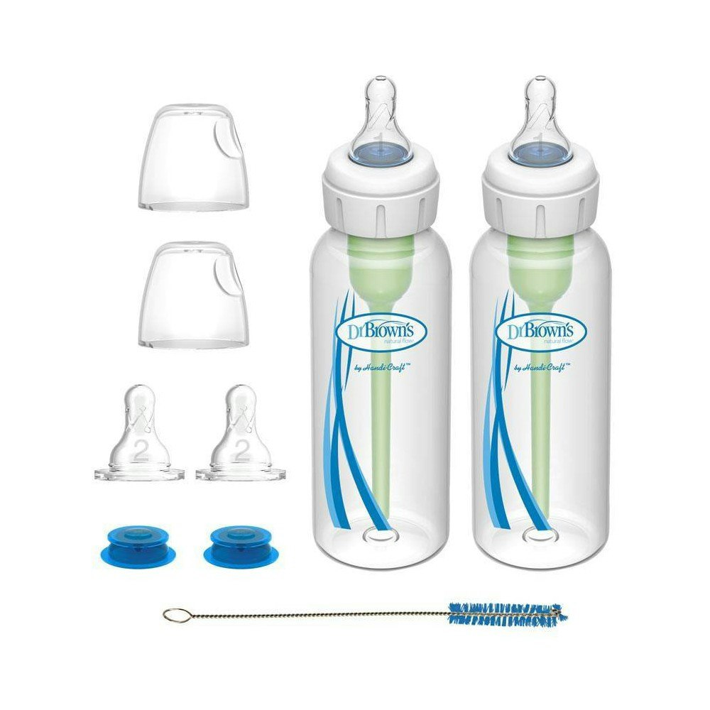 Dr. Brown's Specialty Feeding Baby Bottles 8-Ounce 9-Pack: $26.99 Dr. Brown's Specialty Feeding Baby Bottles 8-Ounce 9-Pack: $26.99