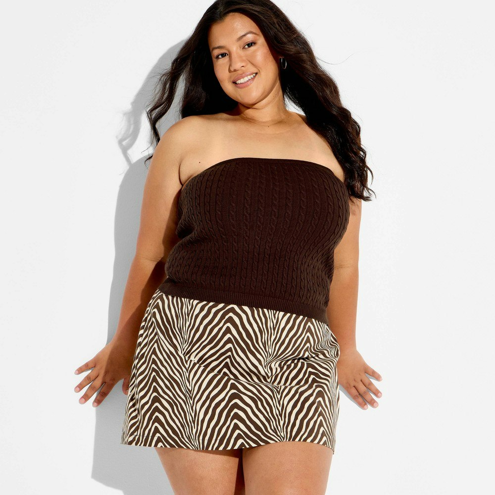 Wild Fable Women's Sleeveless Cable Knit Pullover Sweater 3X: $20 Wild Fable Women's Sleeveless Cable Knit Pullover Sweater 3X: $20