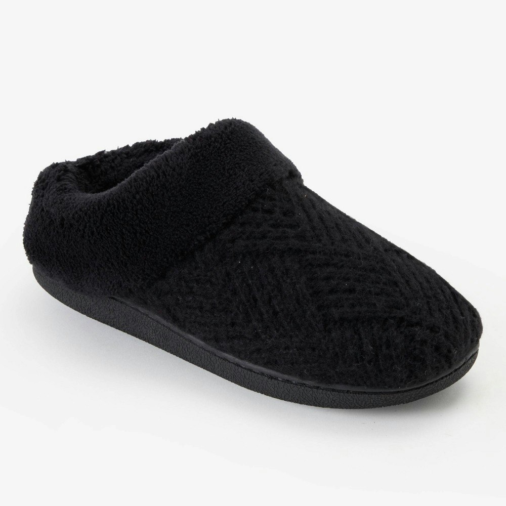 Dluxe by Dearfoams Women's Carol Scuff Slippers: $25 Dluxe by Dearfoams Women's Carol Scuff Slippers: $25