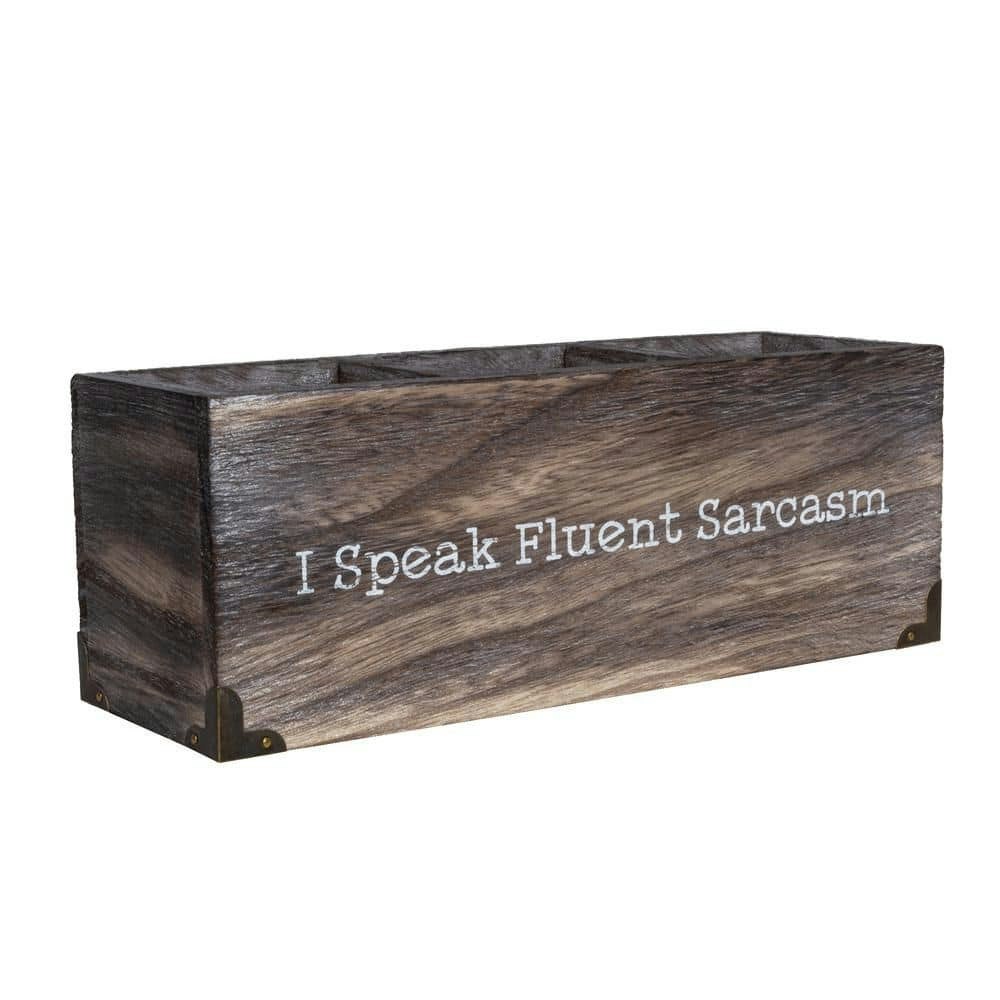 10.5" x 4" Wooden Desktop Organizer: $21.99 10.5" x 4" Wooden Desktop Organizer: $21.99