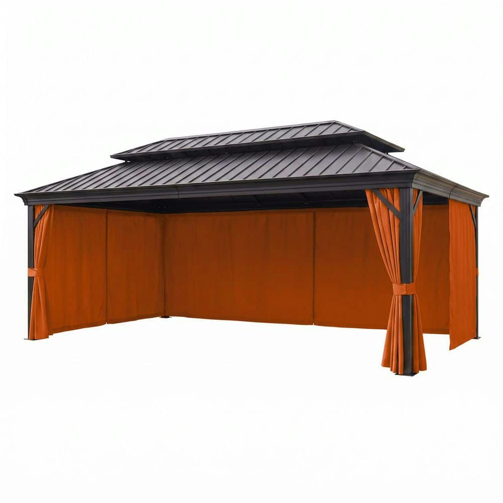 12-Foot x 20-Foot Universal Gazebo Privacy Curtains 4-Pack: $108 12-Foot x 20-Foot Universal Gazebo Privacy Curtains 4-Pack: $108