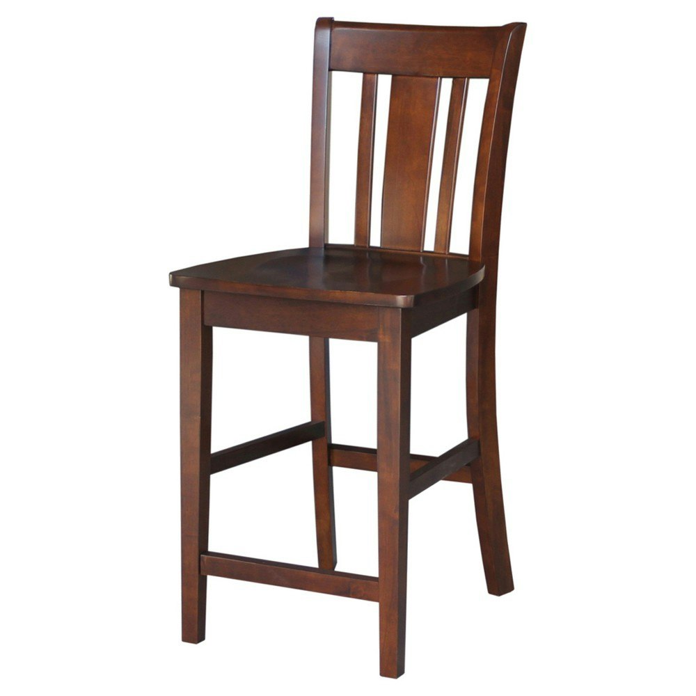 International Concepts 24-inch San Remo Counter Height Barstool: $139.99 International Concepts 24-inch San Remo Counter Height Barstool: $139.99