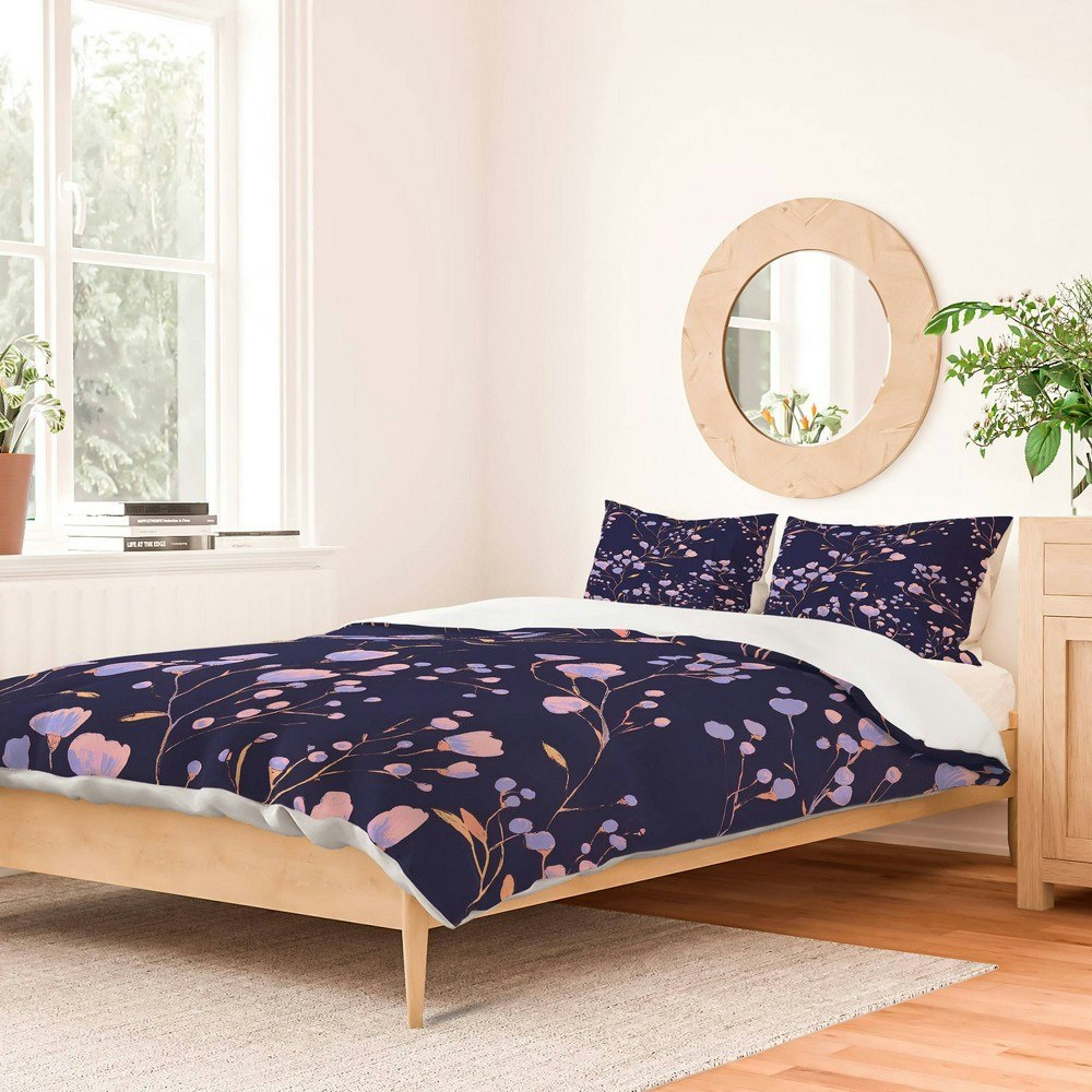 Deny Designs Emanuela Carratoni Natural Haze Full/Queen Duvet and Sham Set: $199.99 Deny Designs Emanuela Carratoni Natural Haze Full/Queen Duvet and Sham Set: $199.99
