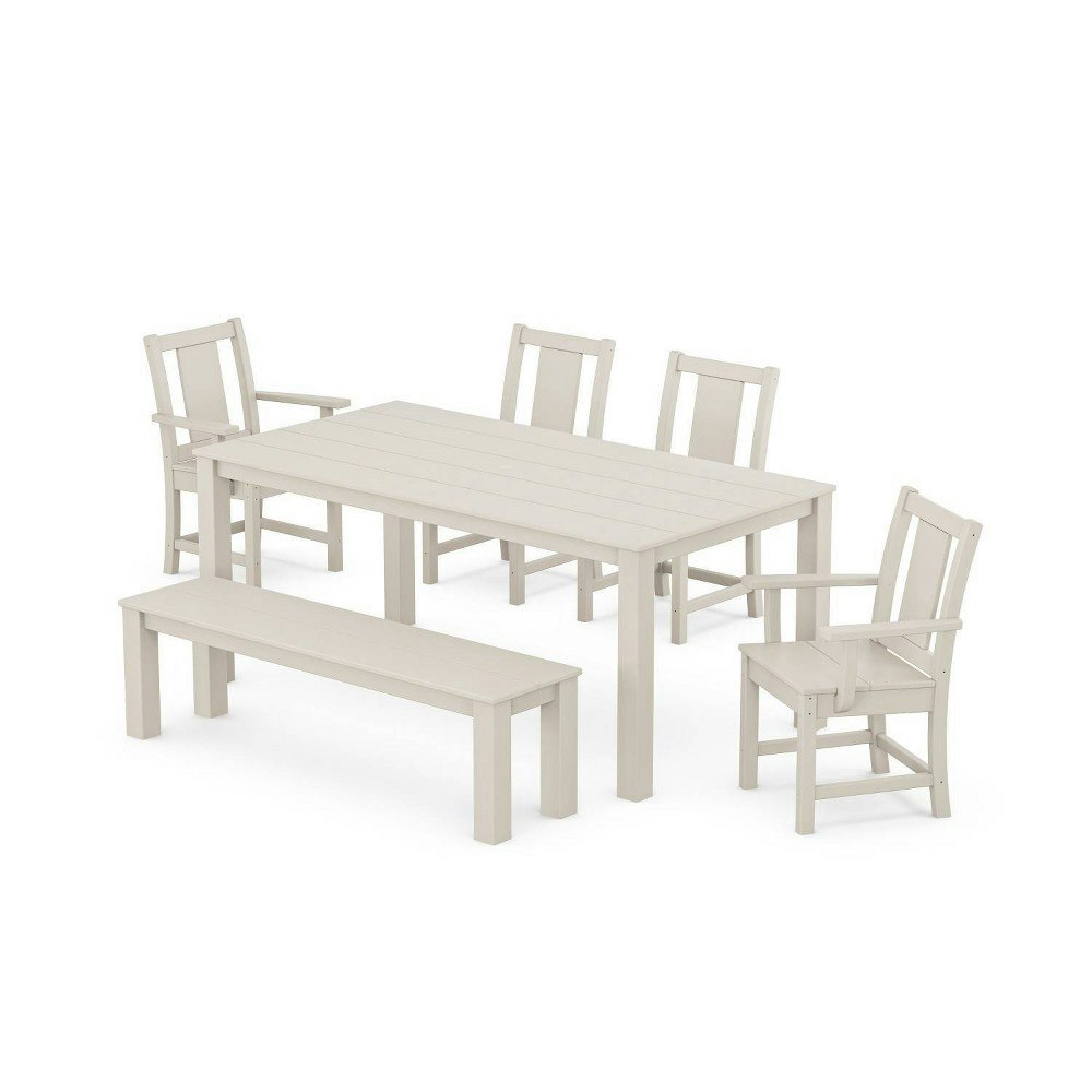 Polywood 6-Piece Prairie Parsons Outdoor Dining Set: $2,995.99 Polywood 6-Piece Prairie Parsons Outdoor Dining Set: $2,995.99