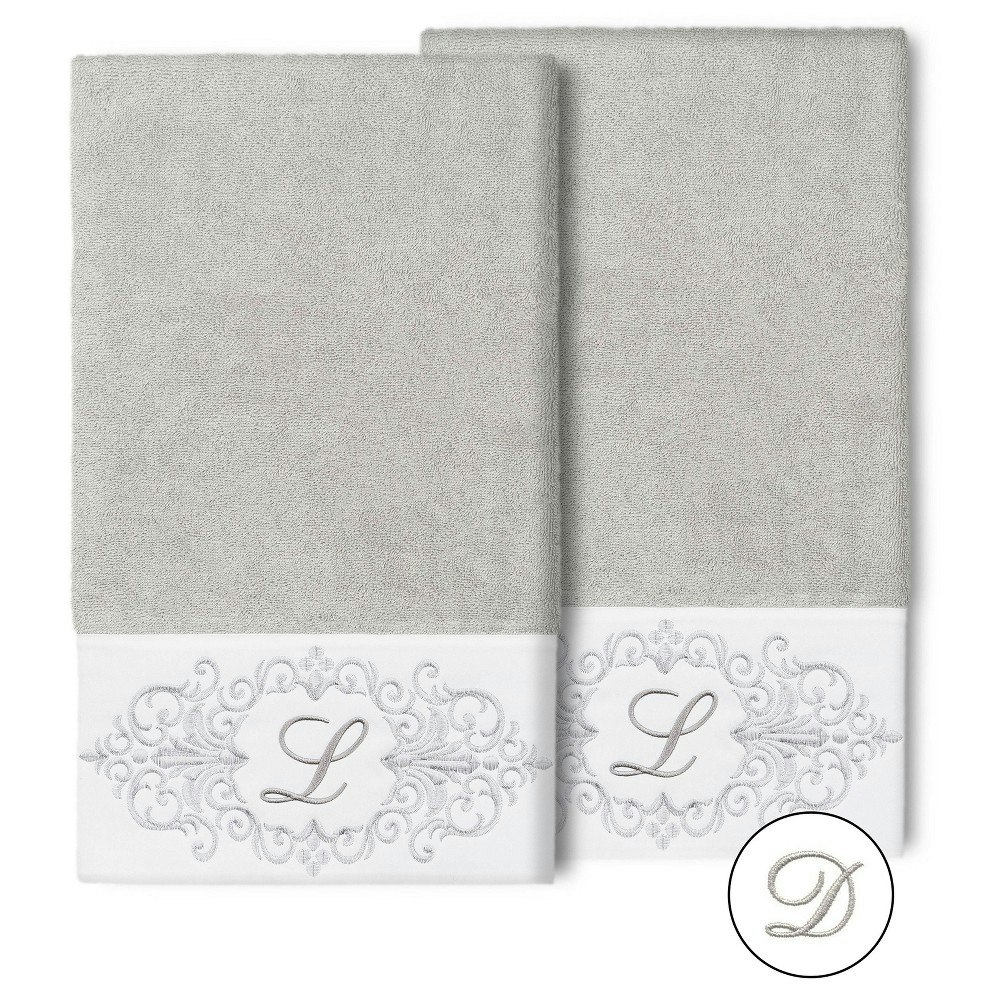 Linum Home Textiles Monogrammed Turkish Cotton Bath Towel 2-Pack: $64.99 Linum Home Textiles Monogrammed Turkish Cotton Bath Towel 2-Pack: $64.99