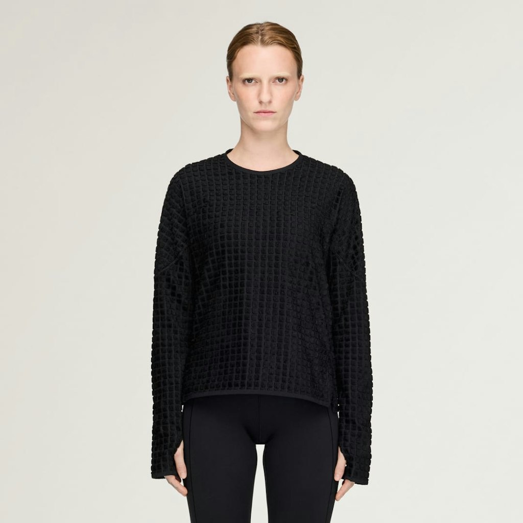 Y-3 Reversible Running Long Sleeve T-Shirt: $180