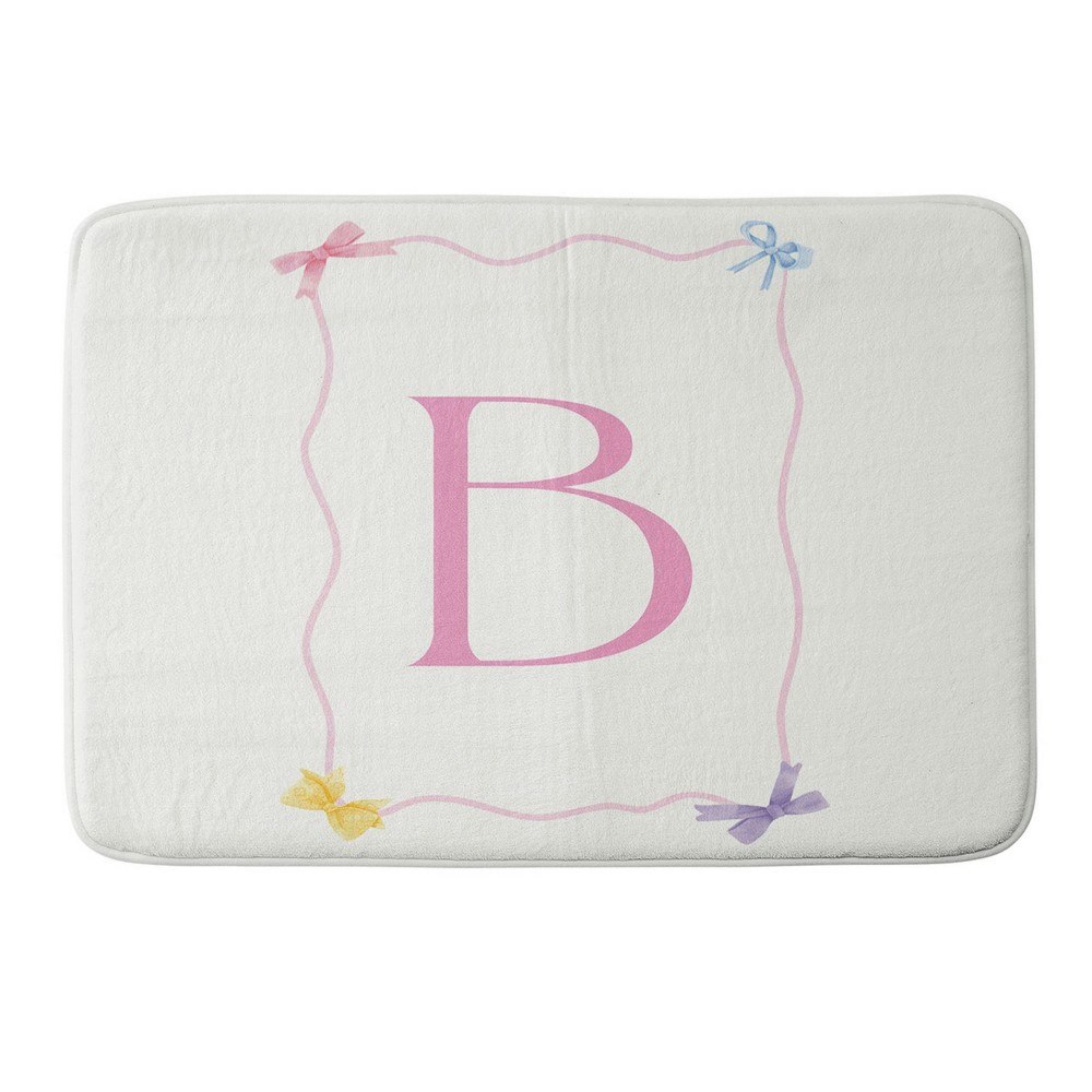 Deny Designs April Lane Simple Bow Monogram B Memory Foam Bath Mat: $65.99 Deny Designs April Lane Simple Bow Monogram B Memory Foam Bath Mat: $65.99