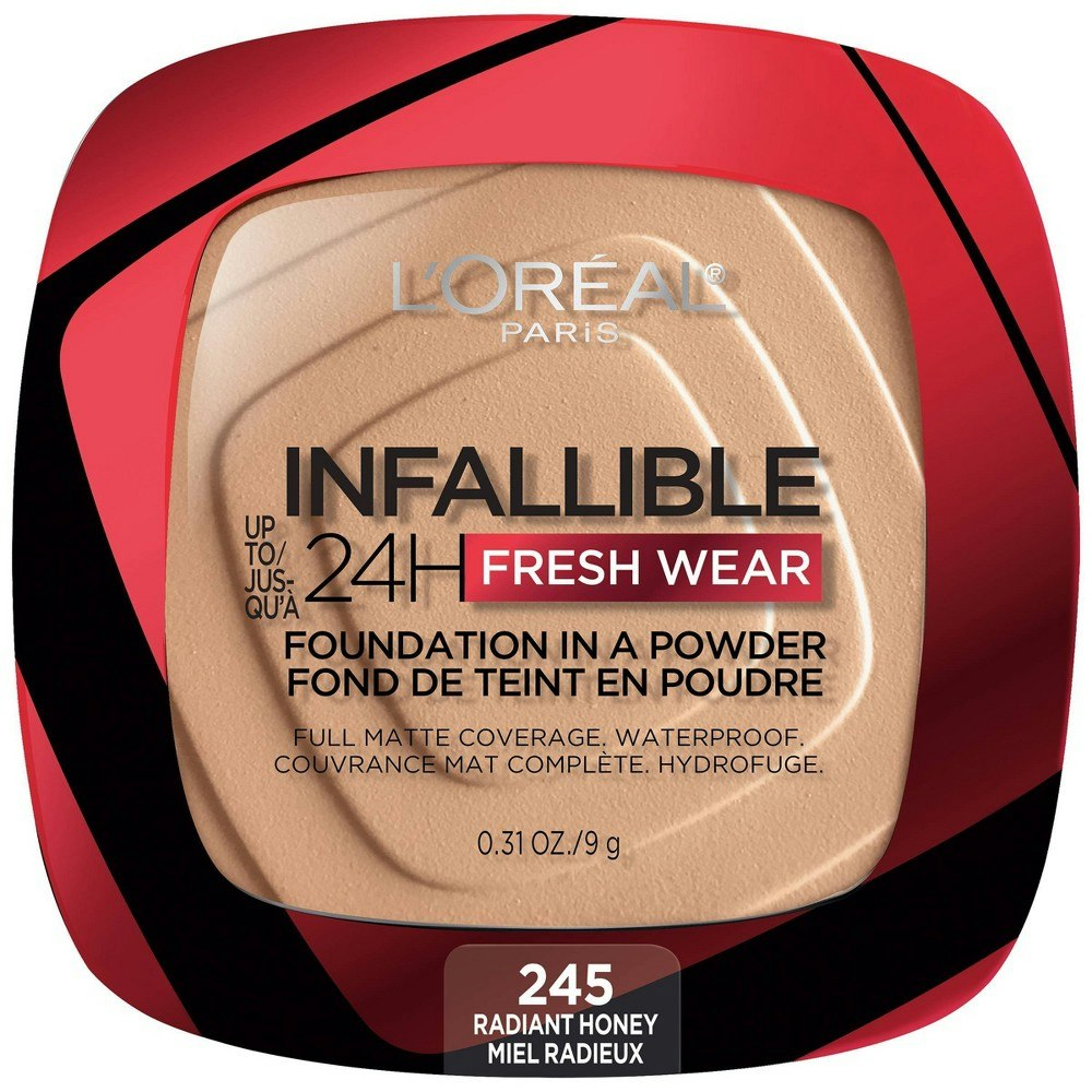 L'Oreal Paris Infallible 24H Fresh Wear Powder Foundation: $14.99