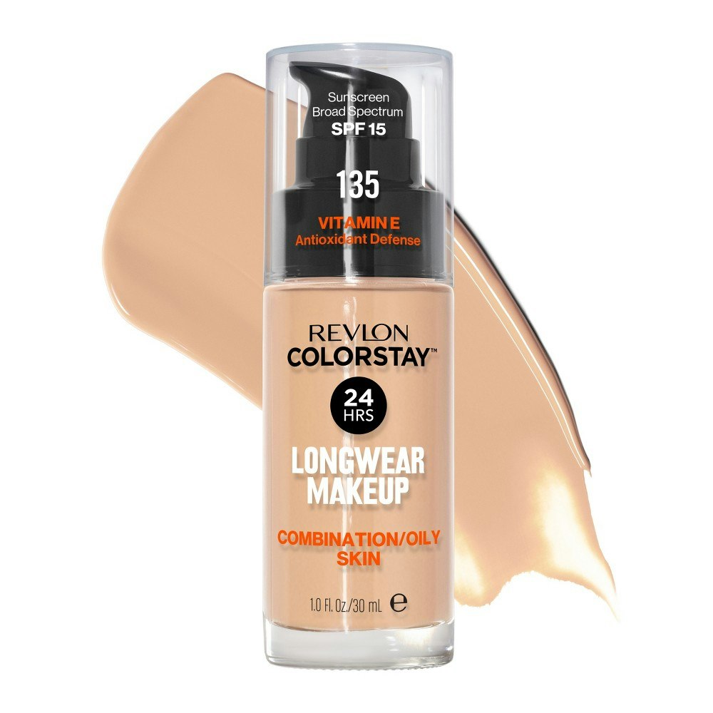 Revlon ColorStay Combination/Oily Skin Liquid Foundation 1 fl oz: $12.49 Revlon ColorStay Combination/Oily Skin Liquid Foundation 1 fl oz: $12.49