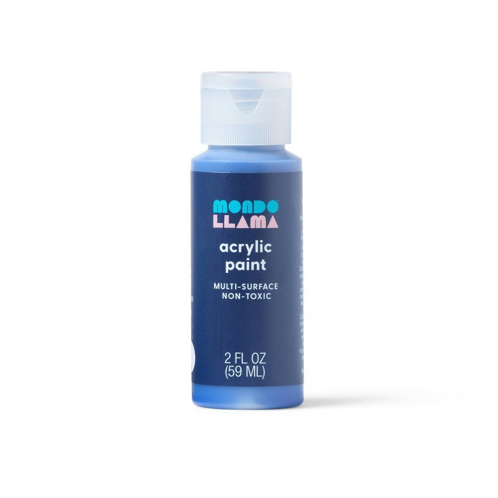 Mondo Llama 2oz Deep Sea Satin Acrylic Paint: $1 Mondo Llama 2oz Deep Sea Satin Acrylic Paint: $1