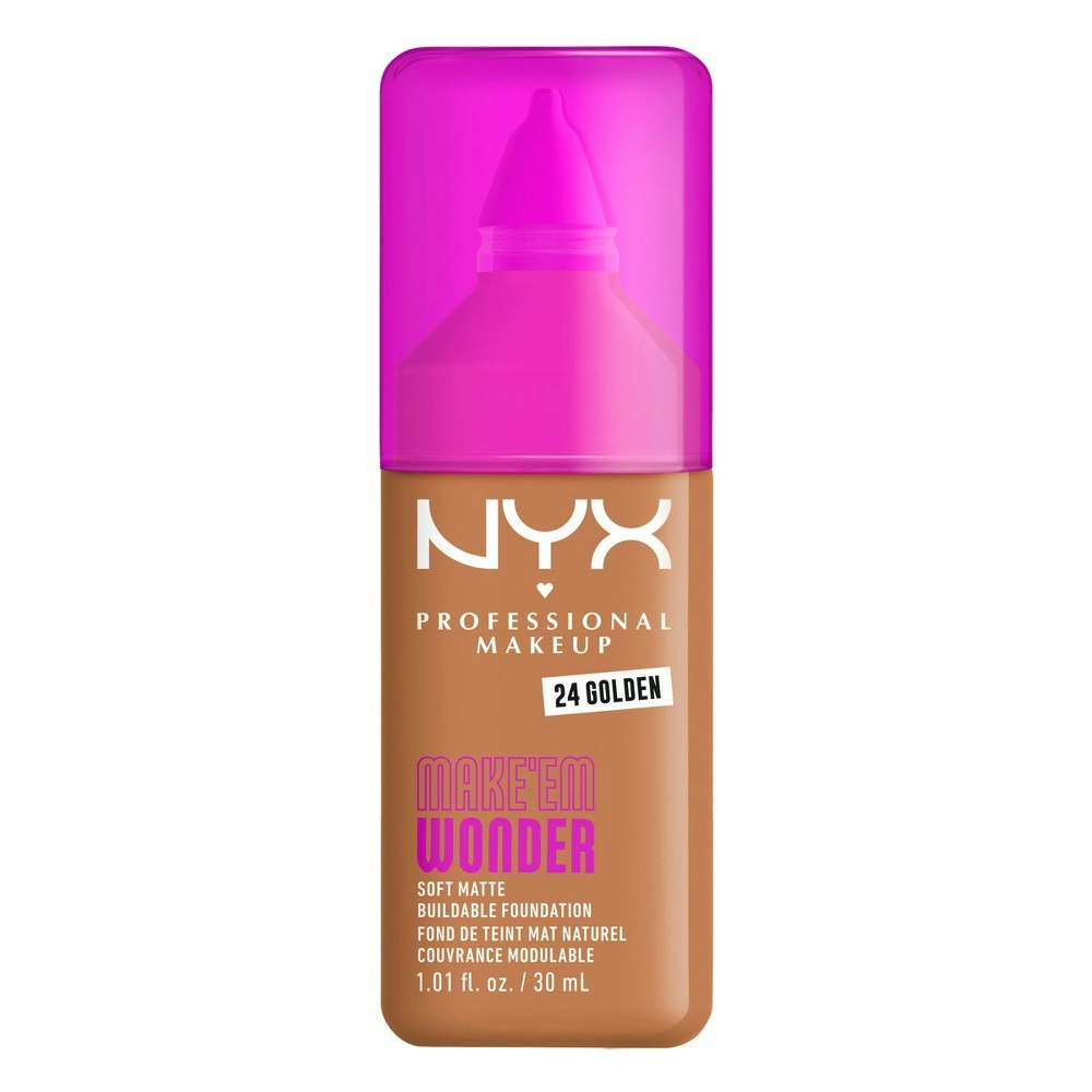 NYX Professional Makeup Make 'Em Wonder 24H Soft Matte Foundation: $14.99 NYX Professional Makeup Make 'Em Wonder 24H Soft Matte Foundation: $14.99