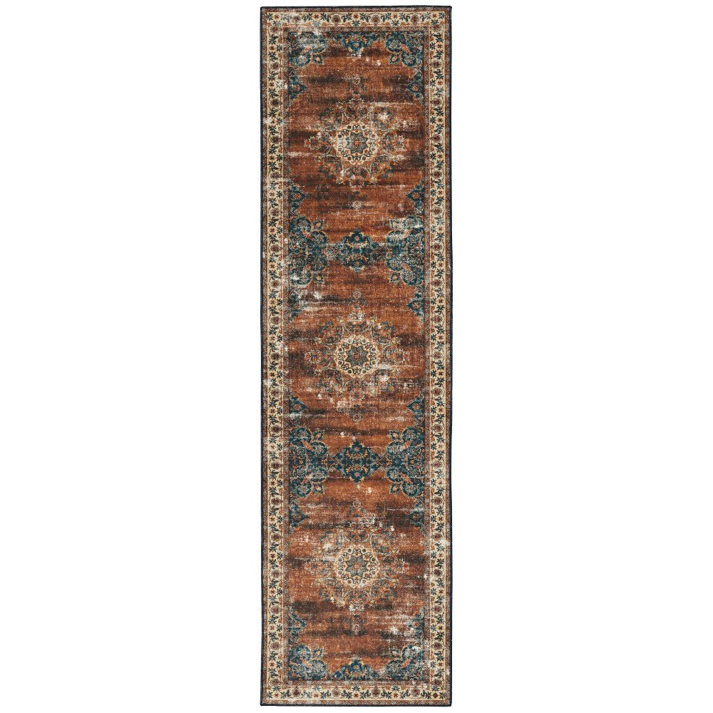 Linon 2'x8' Washable Foster Runner Rug: $49.49 Linon 2'x8' Washable Foster Runner Rug: $49.49
