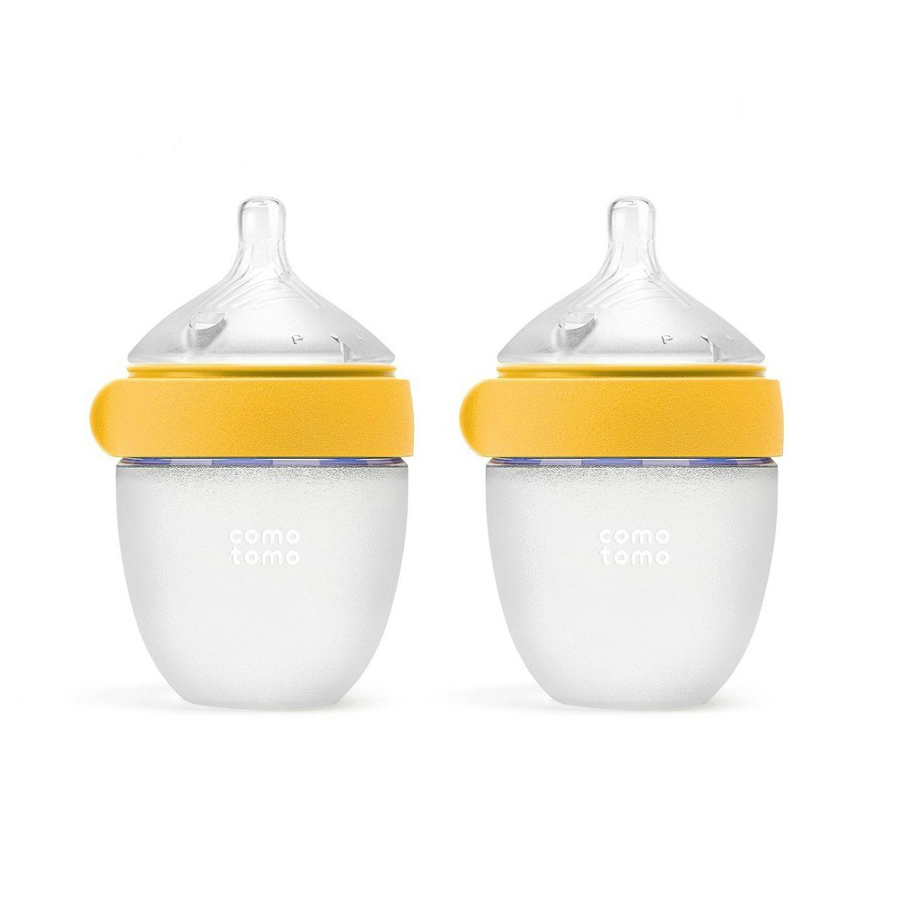 Comotomo Silicone Baby Bottle 2-Pack: $23.99 Comotomo Silicone Baby Bottle 2-Pack: $23.99
