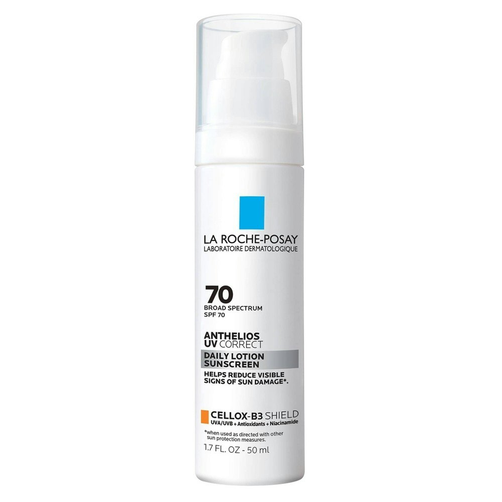 La Roche Posay Anthelios SPF 70 UV Correct Daily Anti-Aging Face Sunscreen 1.7-oz.: $39.99