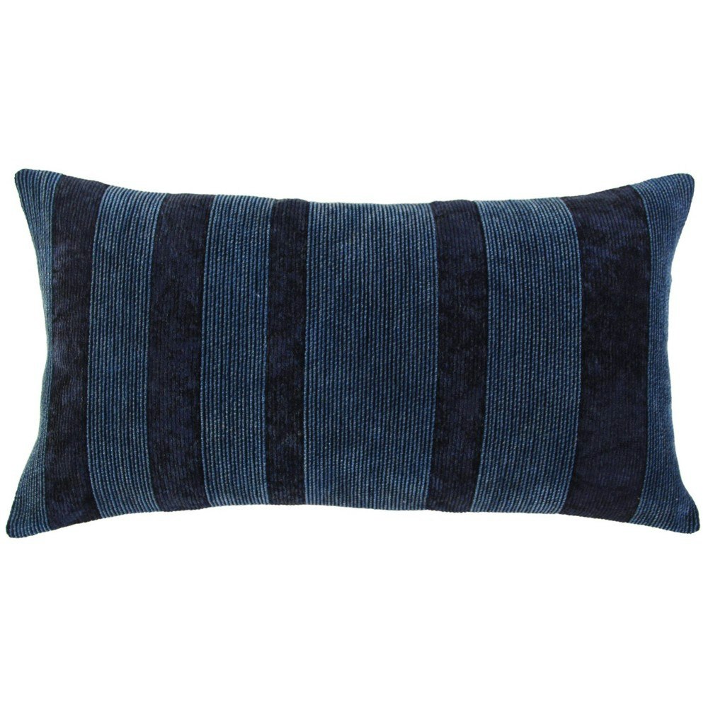Rizzy Home 14"x26" Striped Velvet Lumbar Throw Pillow: $47.99 Rizzy Home 14"x26" Striped Velvet Lumbar Throw Pillow: $47.99